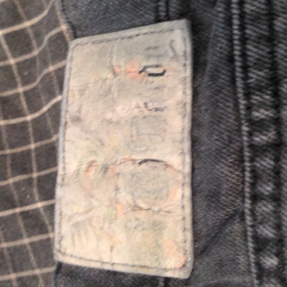 Vintage Ed Hardy Embroidered Denim - Picture 3 of 6